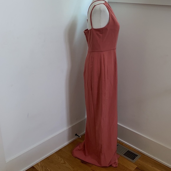NWOT WAYF The Lenore One Shoulder Column Dress - Picture 10 of 15